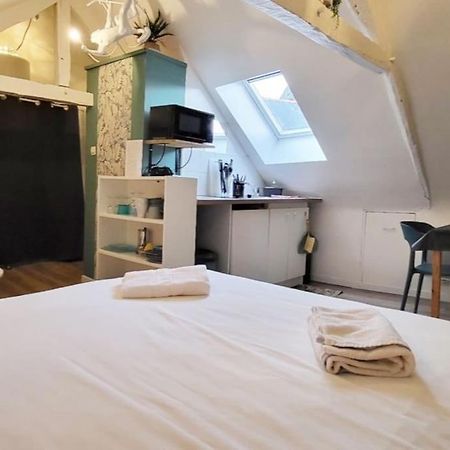 La Cabane - Petit Studio Mansarde - Plage 50M - Rue Gratuite Сен Мало Екстериор снимка